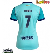 Barcelona Fermin Lopez #7 Replica Third Shirt Ladies 2026-27 Short Sleeve